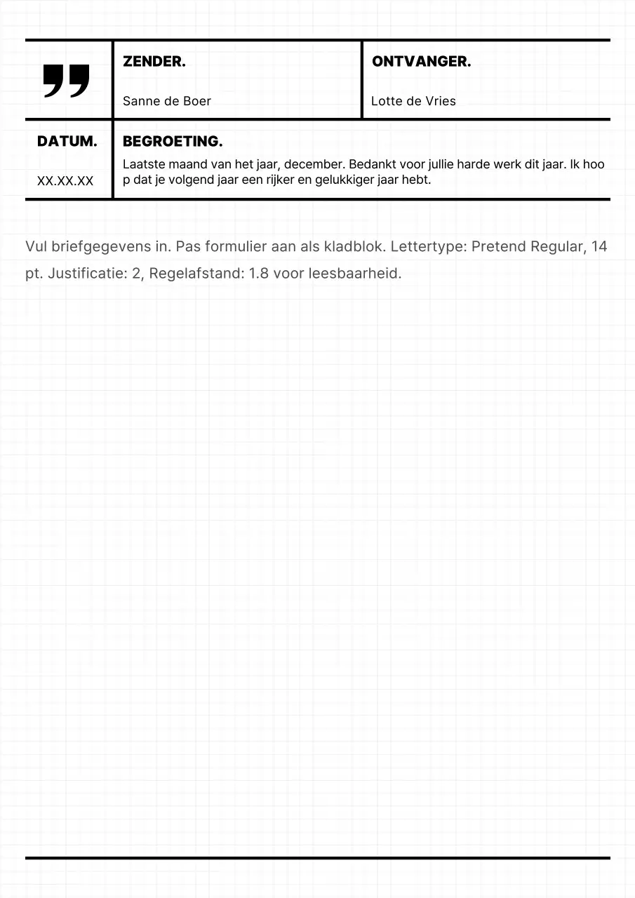 Een gids voor eenvoudig briefpapier in wit en zwart