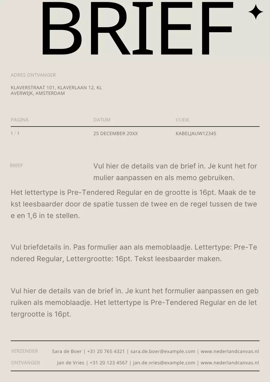 Een gids voor luxe briefpapier in beige en zwart