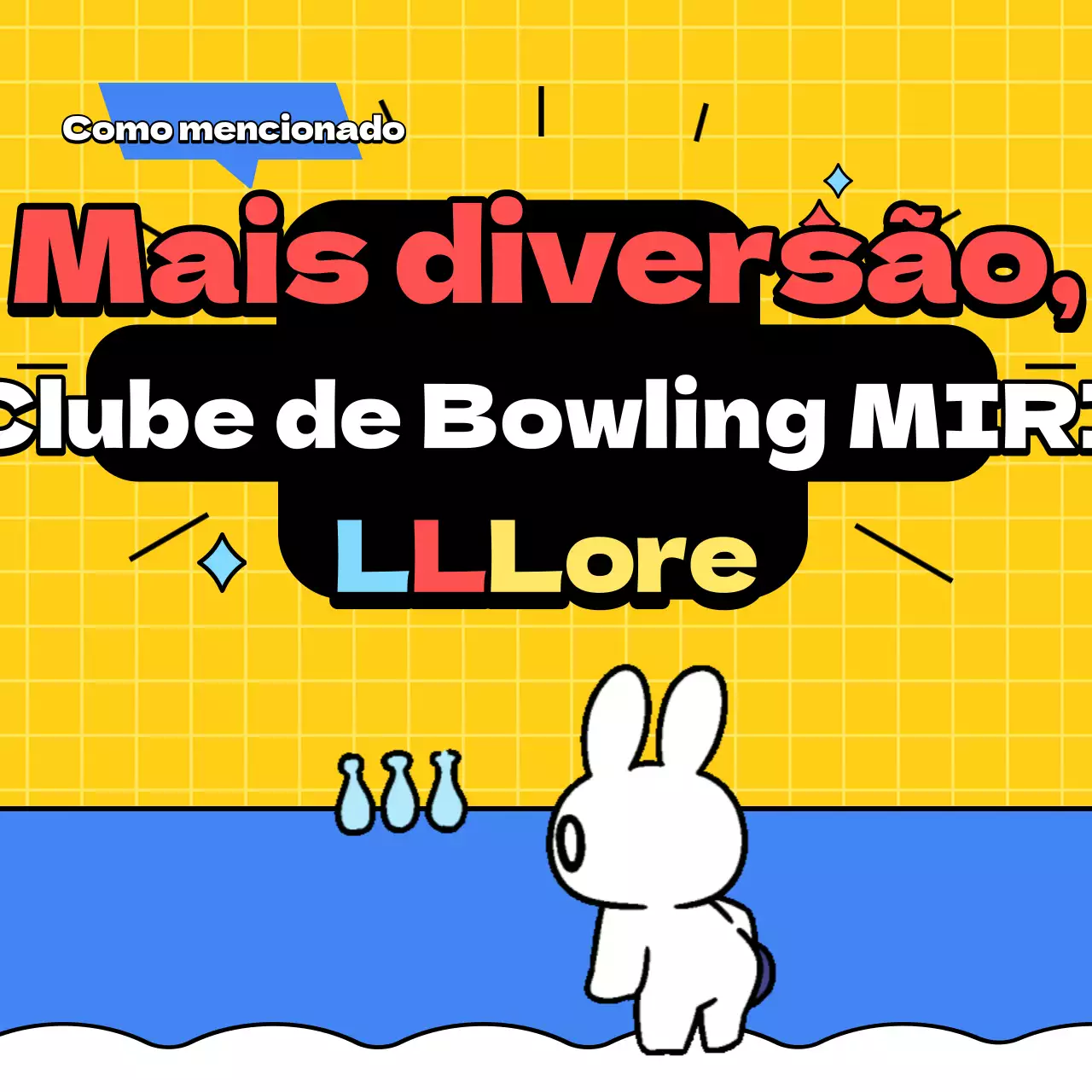Promover os seus esforços de recrutamento de boliche azul e amarelo