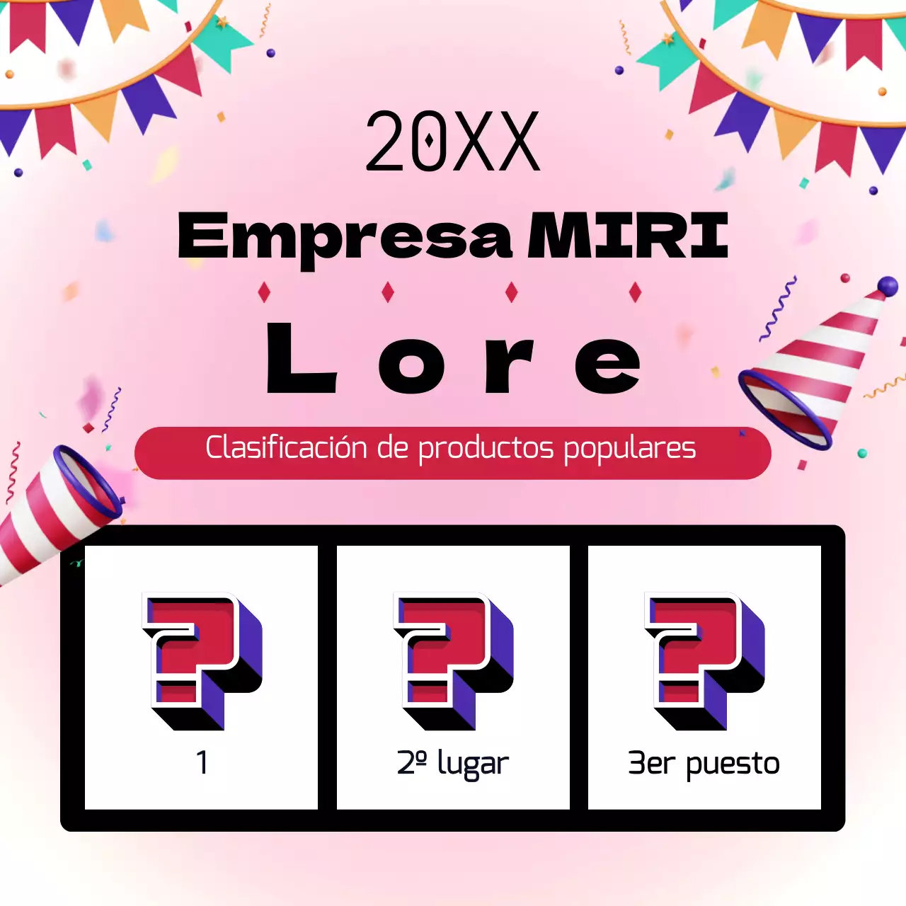 Un manual de fin de año en rosa y negro