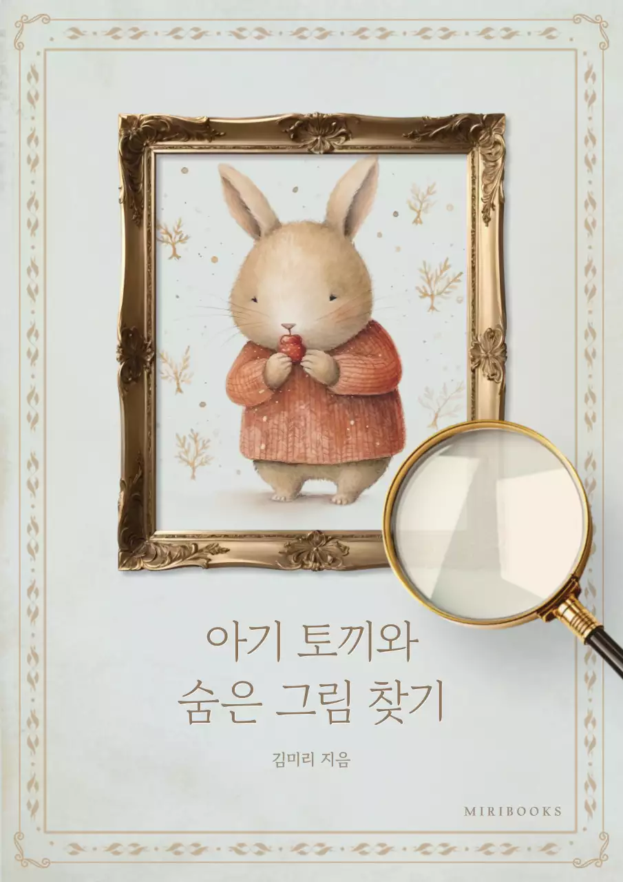 노랑의 빈티지한 숨은 그림찾기 표지