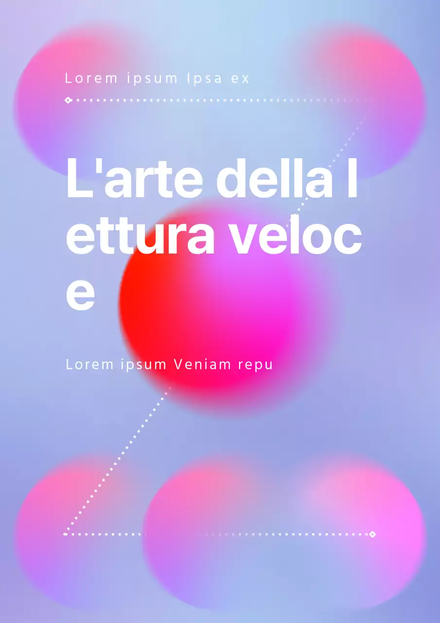 Una copertina tecnica di tendenza e di lettura rapida in rosa