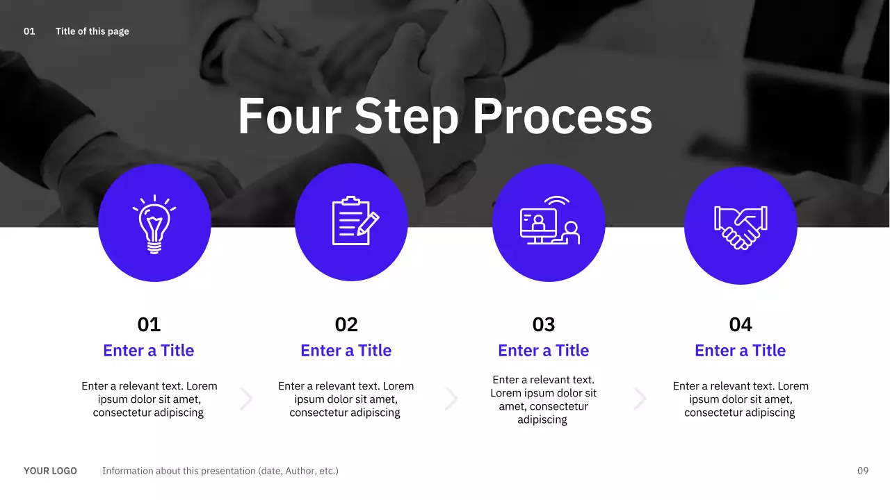 Blue Modern Guide Presentation