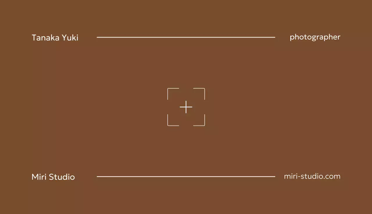 茶色の背景のグラフィック要素があるシンプルなコンセプトのビジネス。