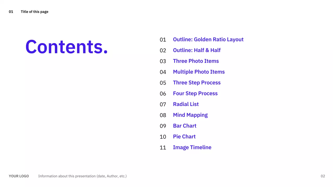 Blue Modern Guide Presentation