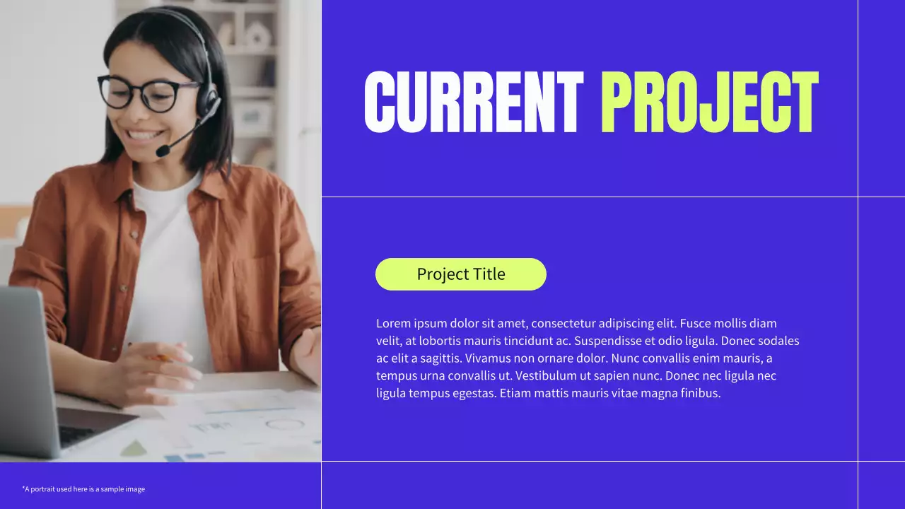 Blue Modern Business Profile Presentation