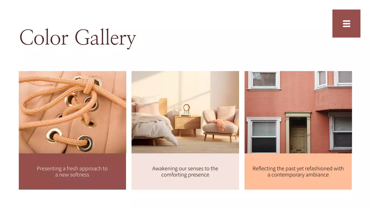 Beige Professional Color Report Promotion Presentation