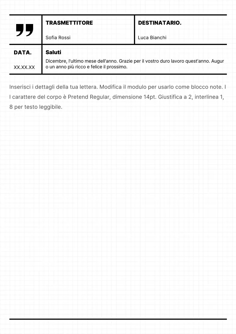 Una guida alla cancelleria semplice in bianco e nero