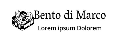 Ristorante autonomo con simpatiche illustrazioni di bento