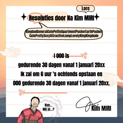 Traditionele nieuwjaarstaarten met oranje achtergrond