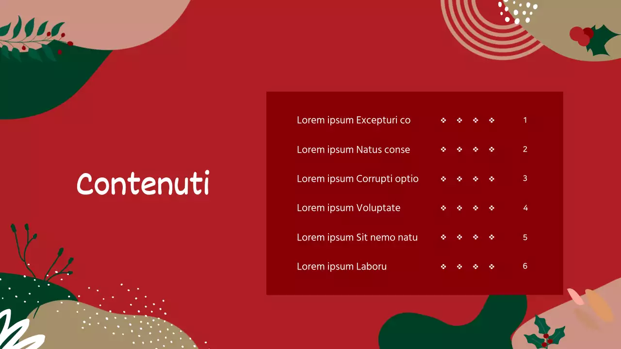 Guida alla formazione dei volontari con motivi geometrici rossi e verdi