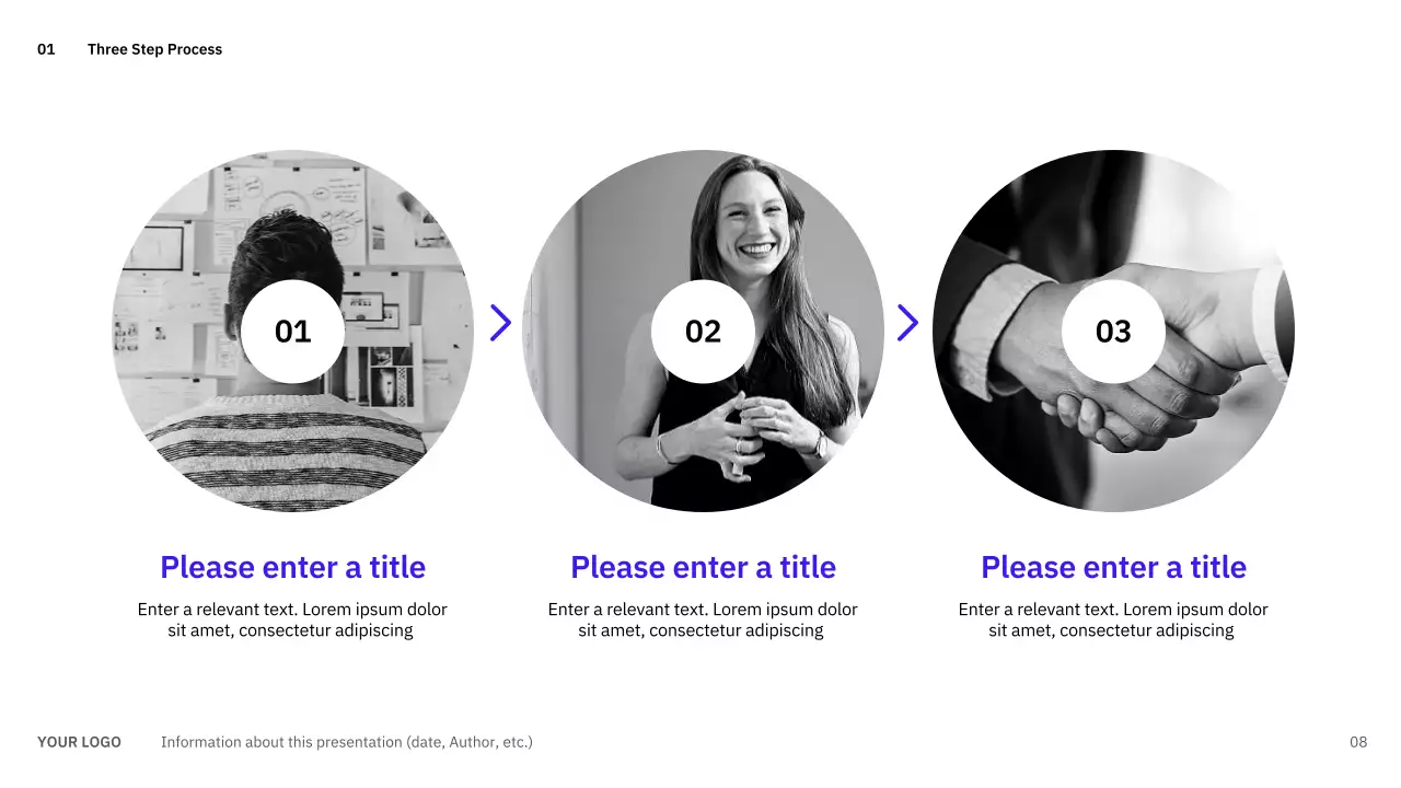 Blue Modern Guide Presentation