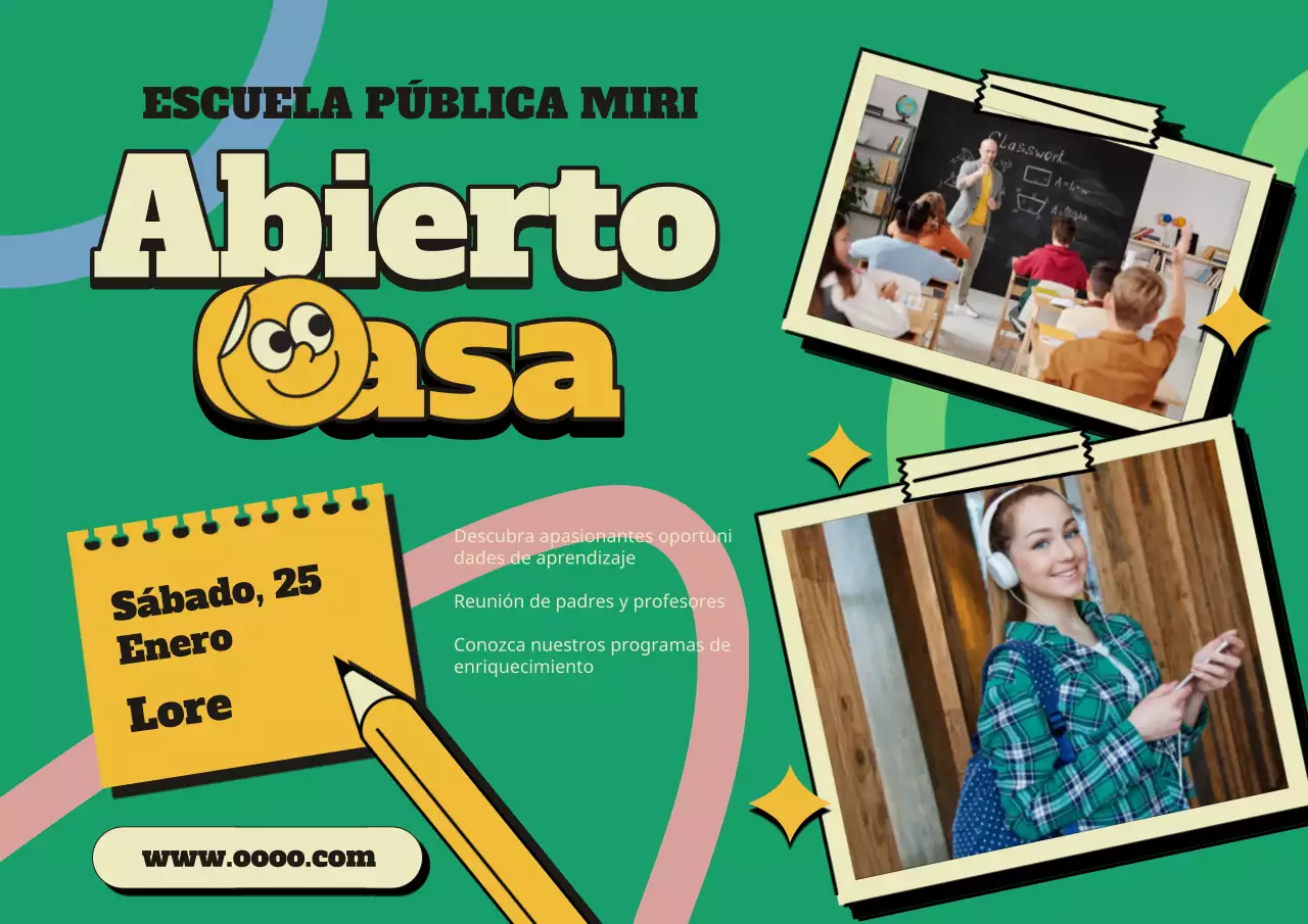 Promueva una OPEN HOUSE ecológica y retro