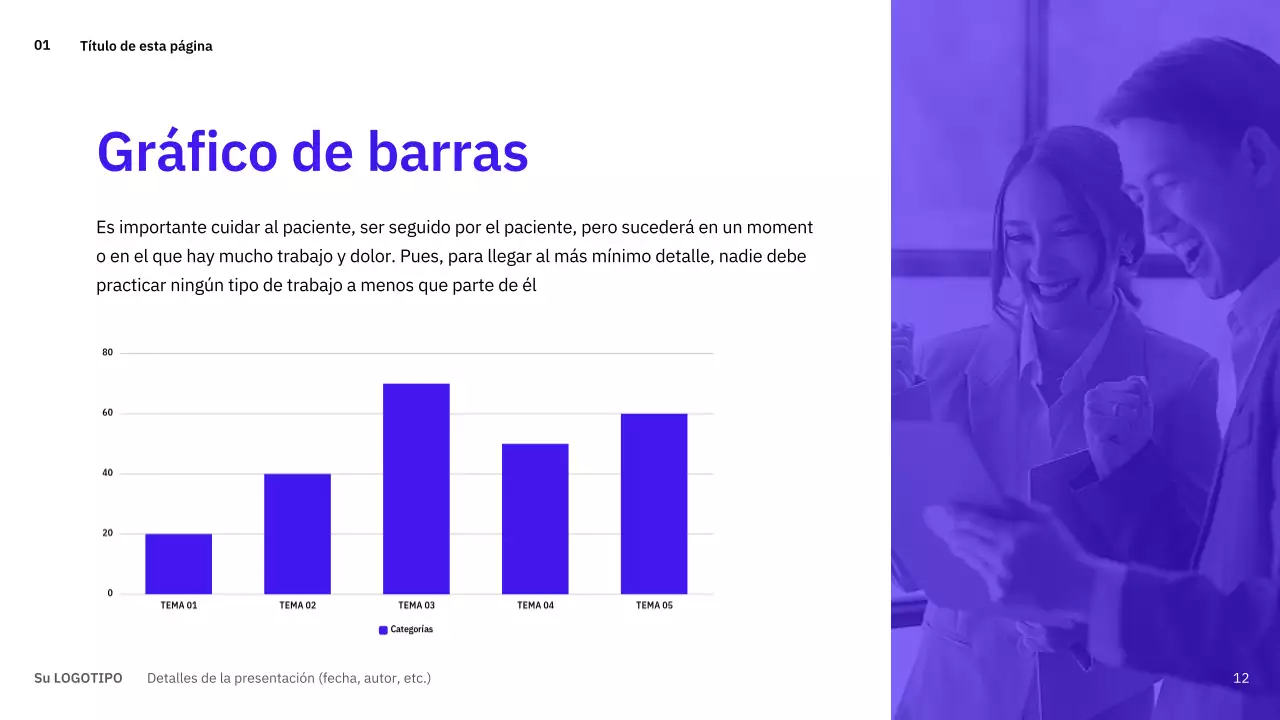 Trazados sencillos y variados en azul para planificar