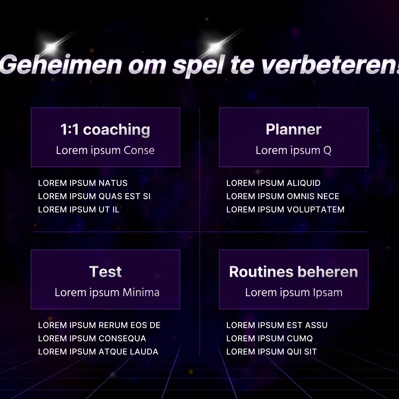 Promoot de back-to-school specials van Purple Cyber