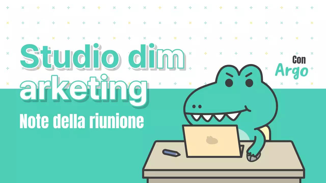 Rapporto sulle note di marketing del kitsch bianco e menta