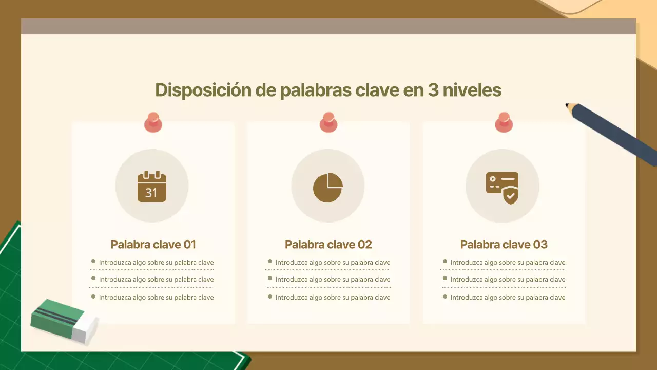 Un acogedor oficinista de caqui y marrón Business Report