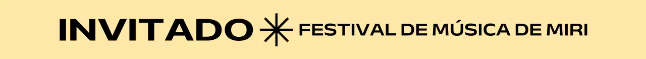 Concepto de tipografía de festival de música en negro
