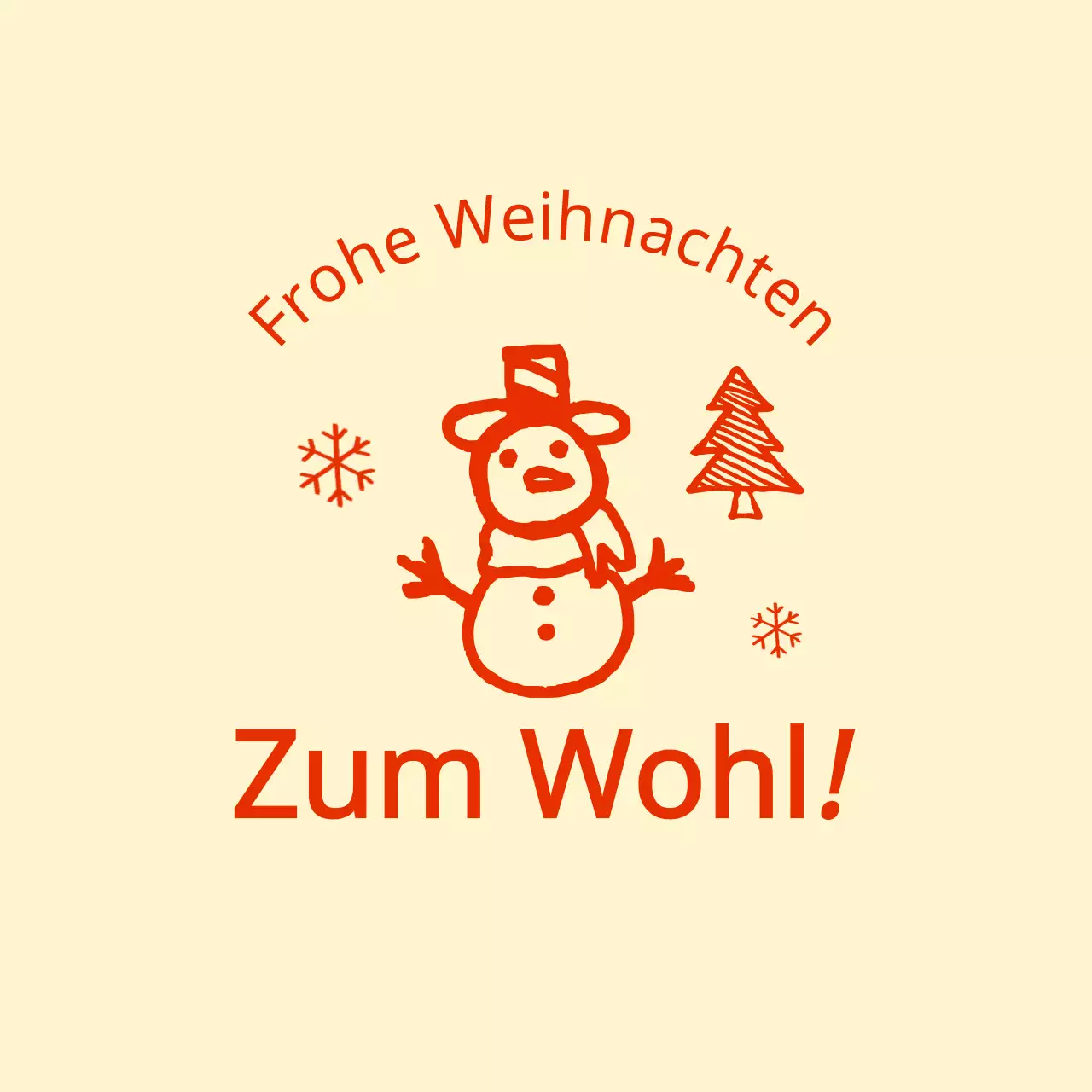 Weihnachten Illustrated End of Year Party Konzept