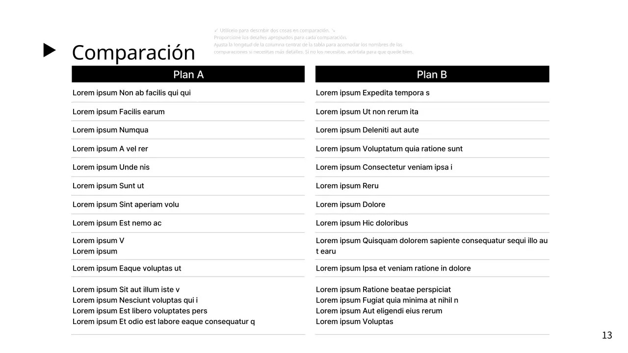 Un informe blanco y sencillo de consultoría estratégica