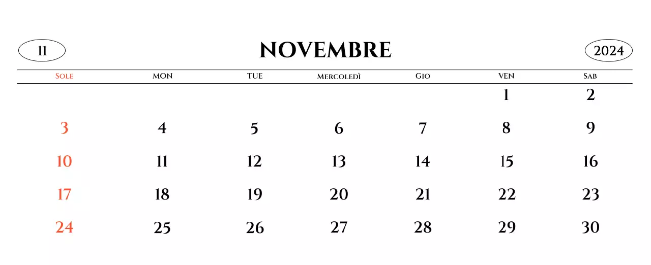 Calendario da parete in stile semplice con concetto di fotografia di viaggio emozionale in bianco e nero