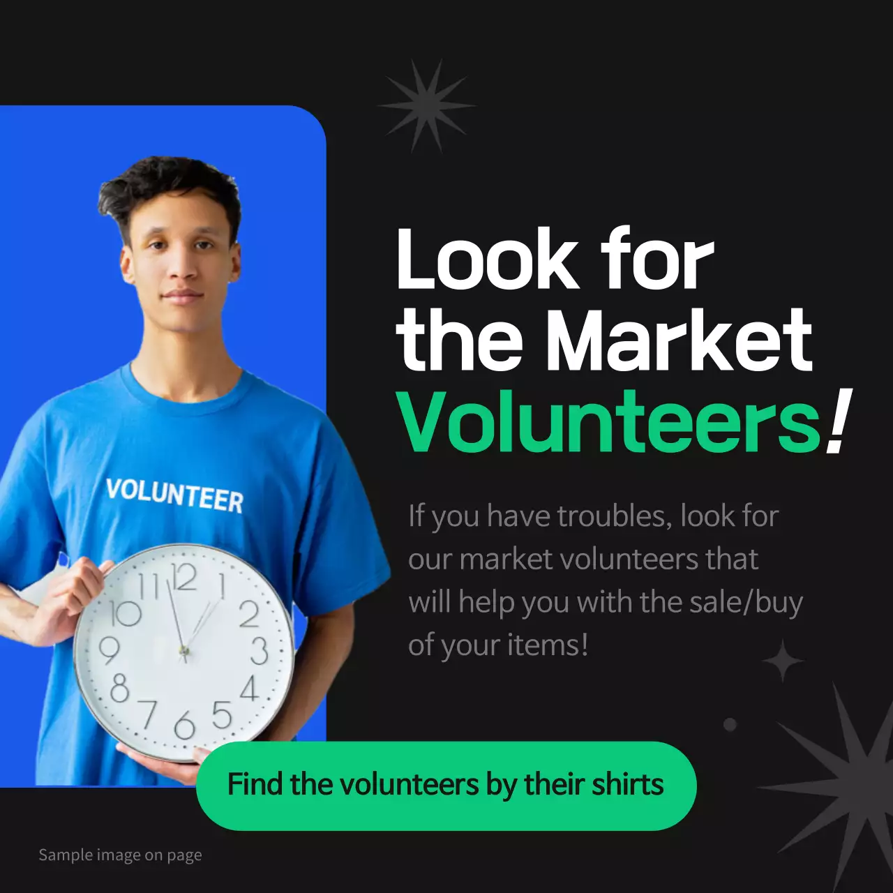 Thông báo về thị trường thời trang đầy màu sắc Instagram Carousel