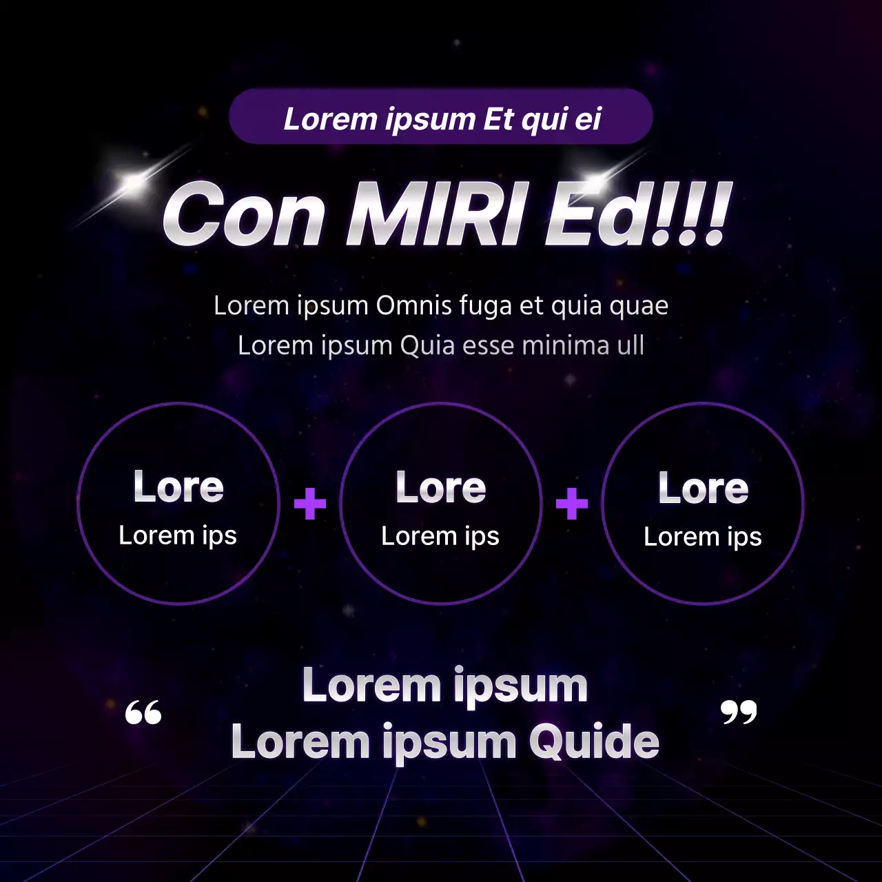 Promuovere le offerte speciali di purple cyber per il back-to-school