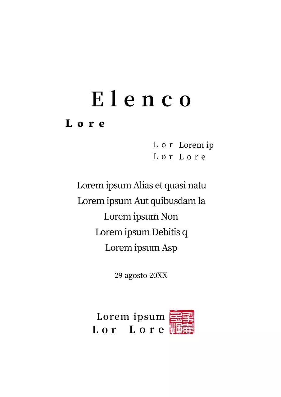 Modulo di iscrizione all'università di lusso