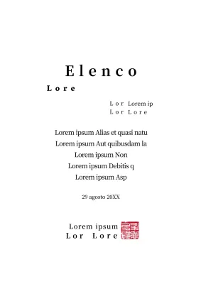 Modulo di iscrizione all'università di lusso