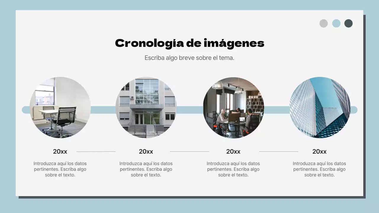 Informe de diseño multipágina clásico en azul cielo y blanco