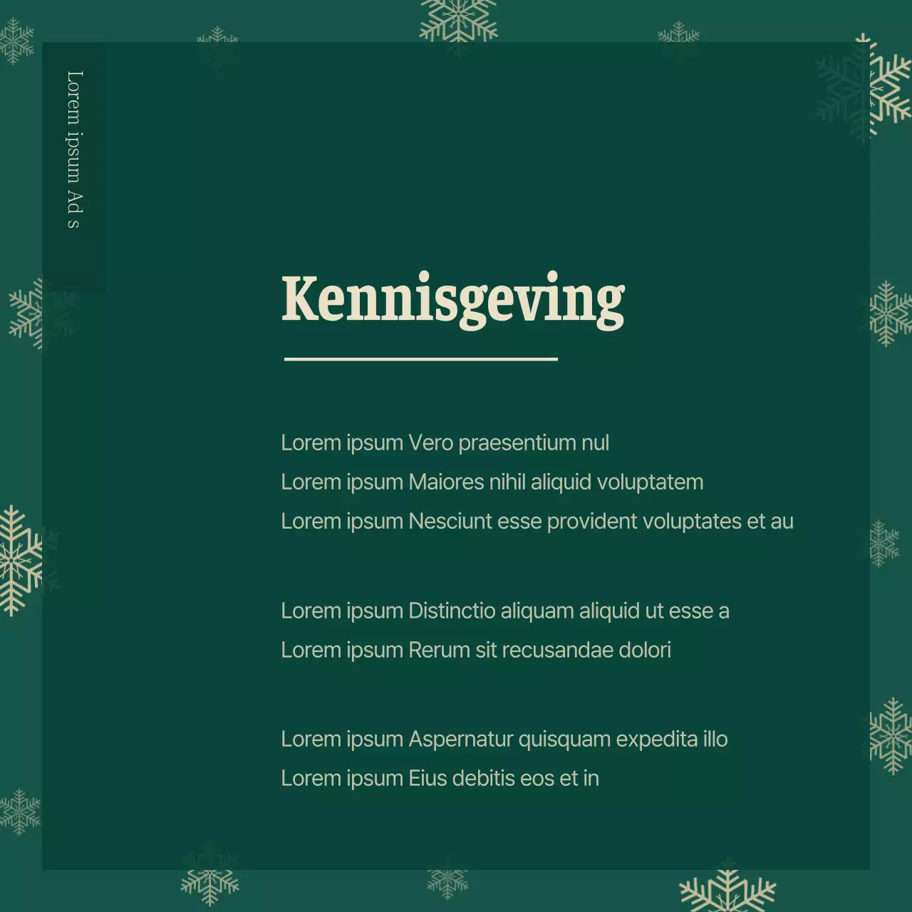 Promoot een eenvoudige merkkit in rood en groen