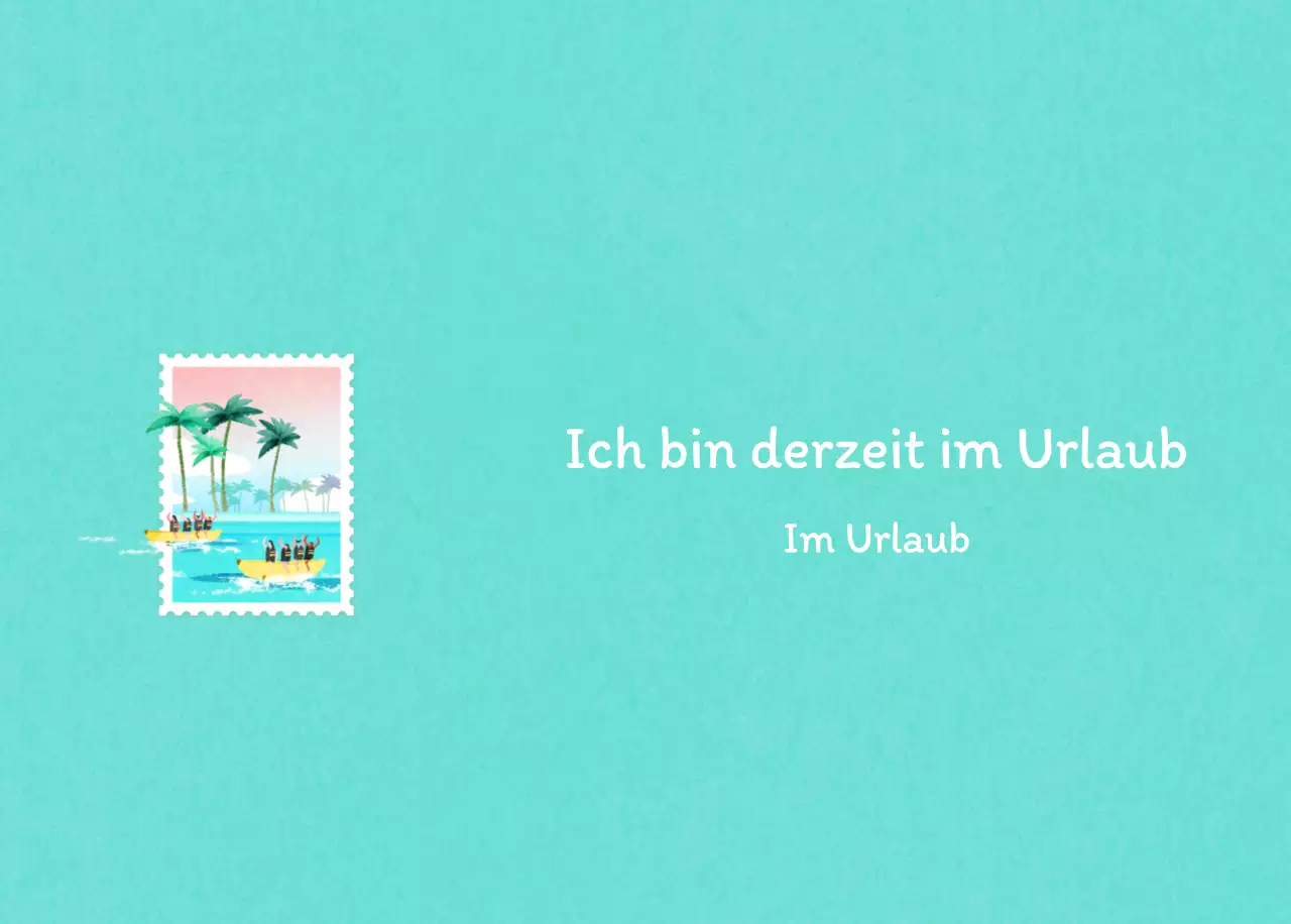 Stempelillustrationen mit einem warmen Konzept