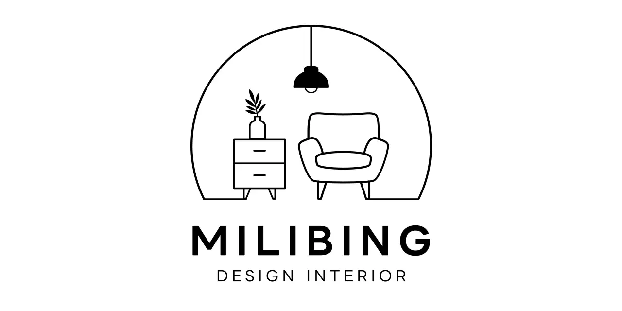 ラインの家具イラストが描かれた家具店のインテリアイベント