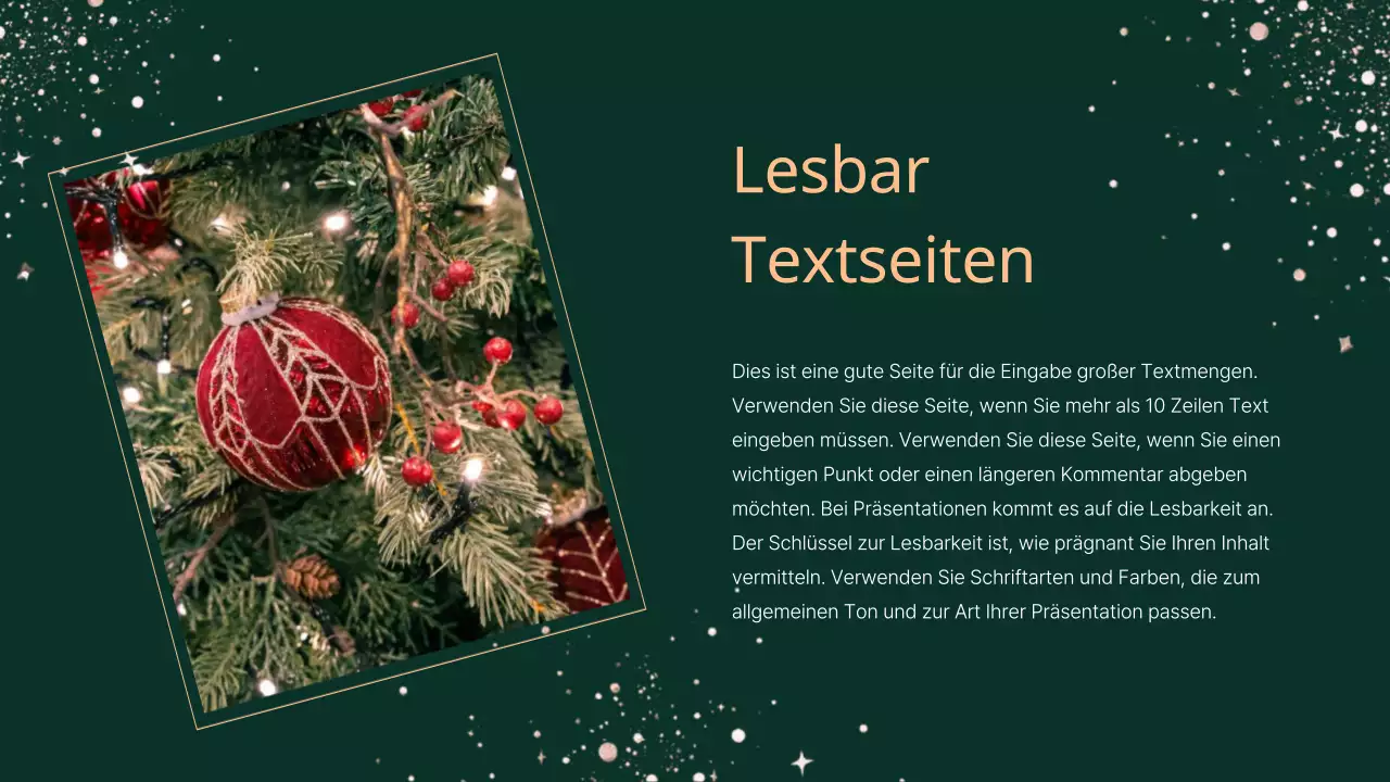Elegantes Weihnachtskonzept auf einem khakifarbenen Hintergrund