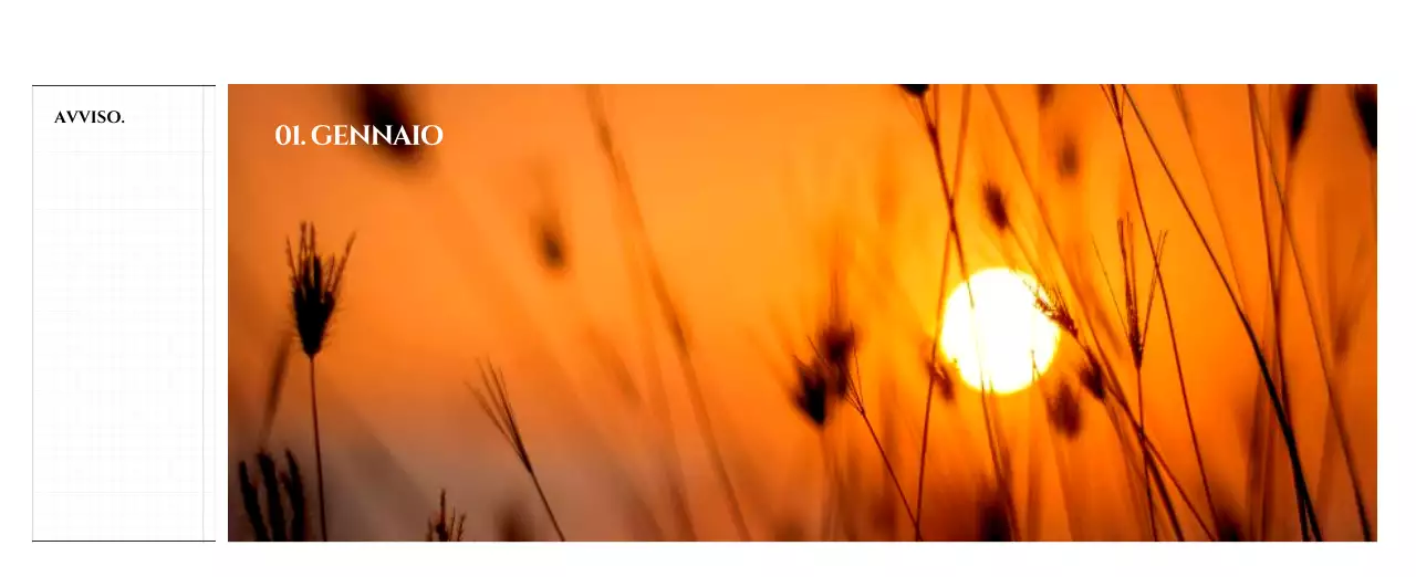 Calendario da parete in stile semplice con concetto di fotografia di viaggio emozionale in bianco e nero