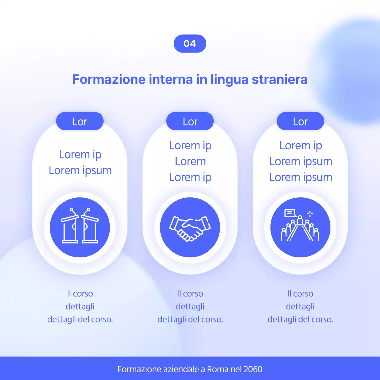 Una guida ai moderni programmi di formazione al lavoro in bianco e blu