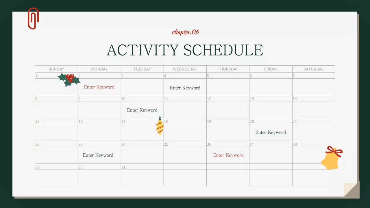 그린 페스티벌 자원봉사자 가이드 프레젠테이션