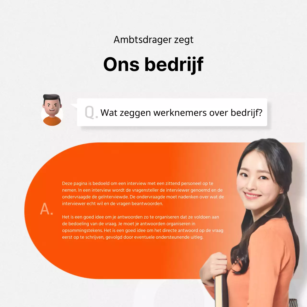 Een eenvoudig oranje en grijs over ons veld