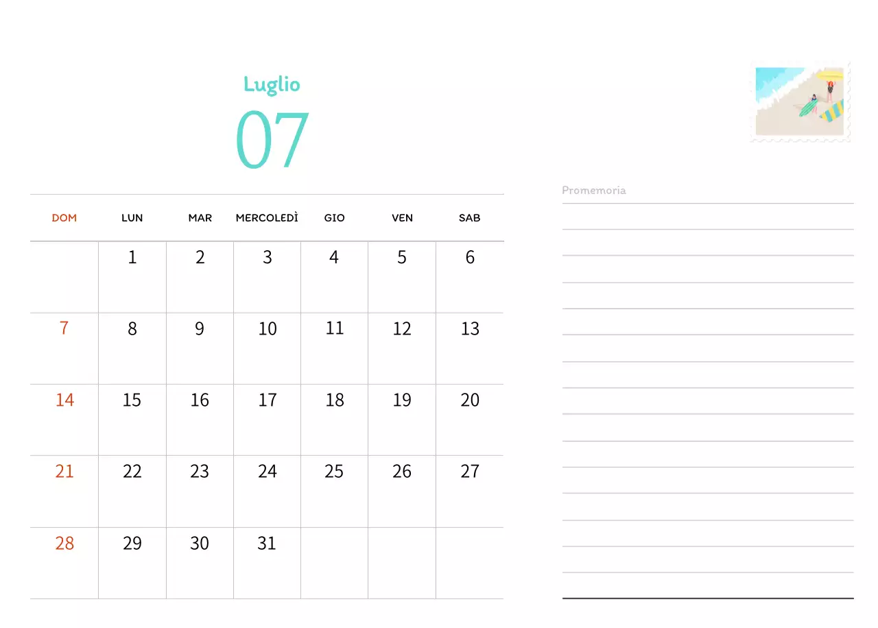 Illustrazioni di francobolli con un concetto caldo
