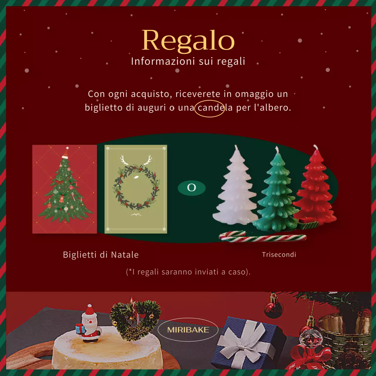 Promuovere un classico dolce natalizio in verde