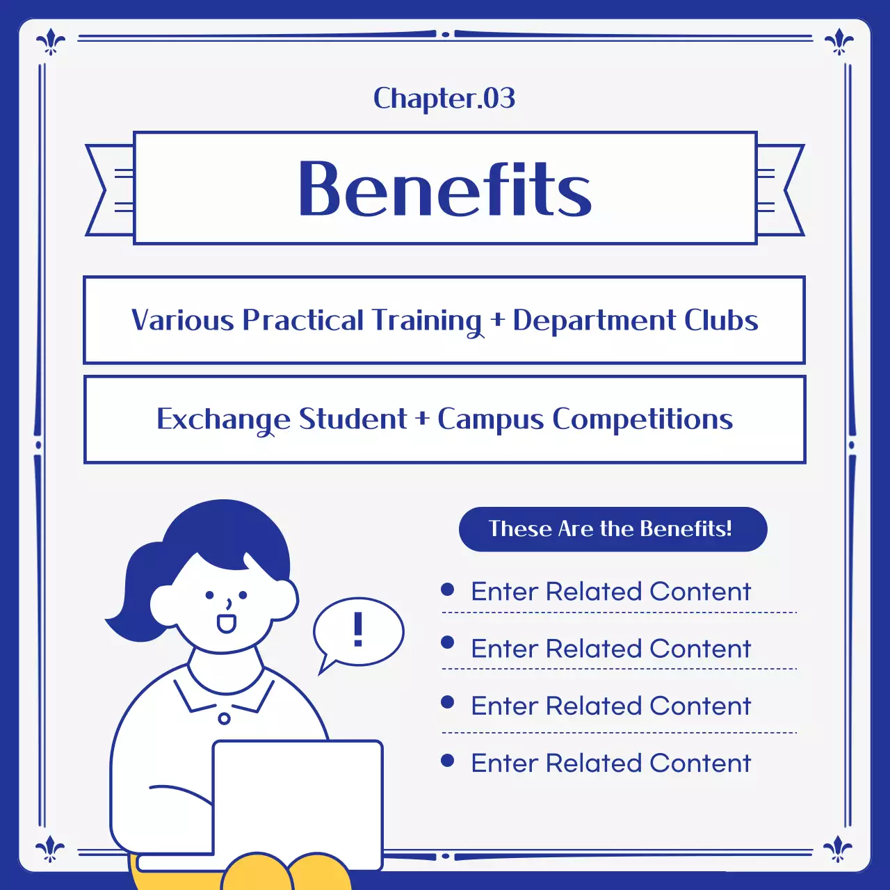 Blue Minimal Software Recruitment Instagram Carousel