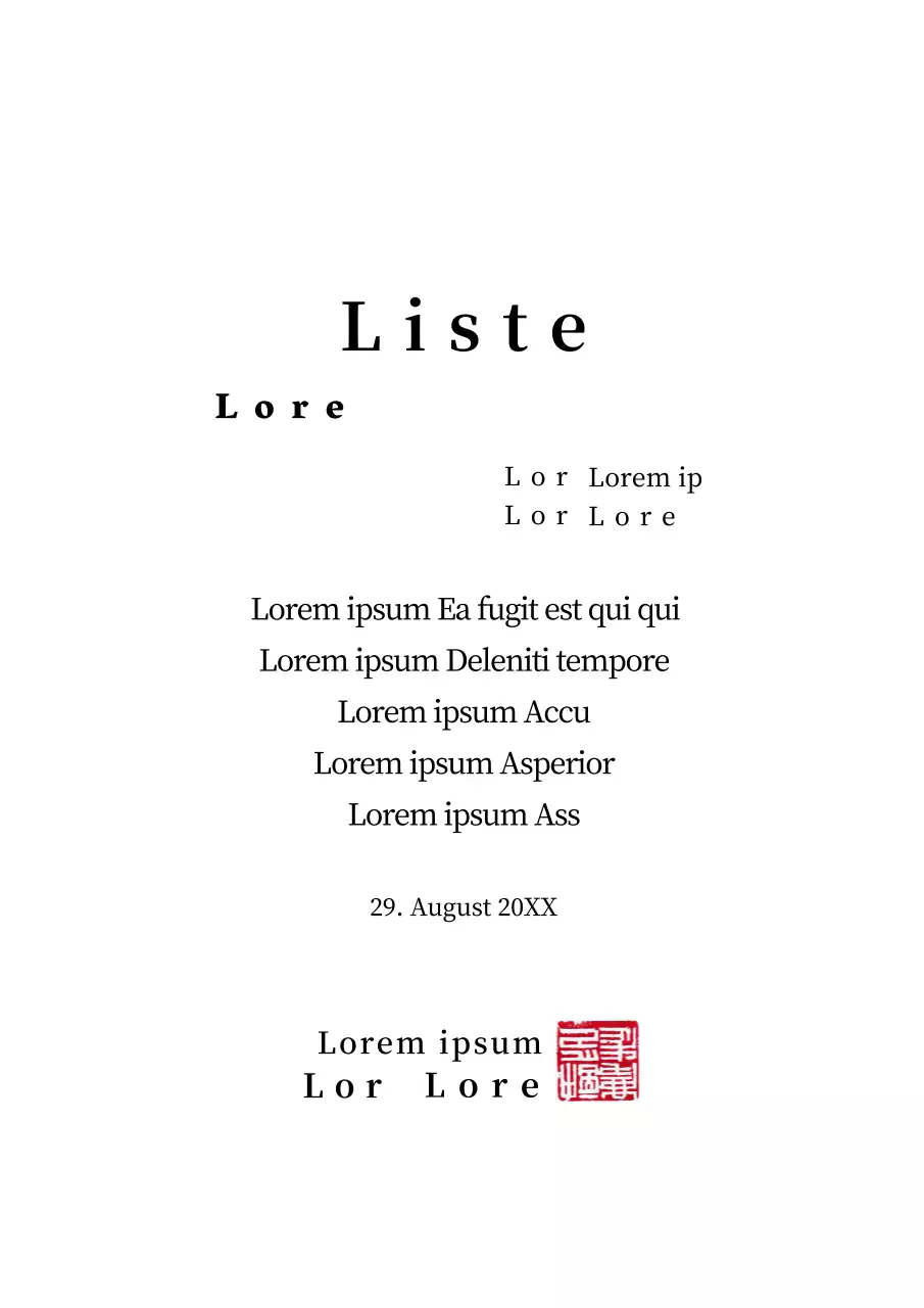 Formular für die Auflistung luxuriöser Universitäten