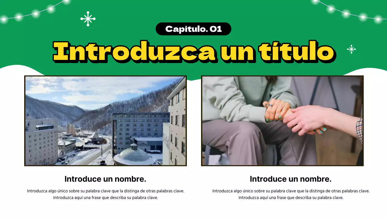 Moderno material de formación para voluntarios de invierno con fondo rojo