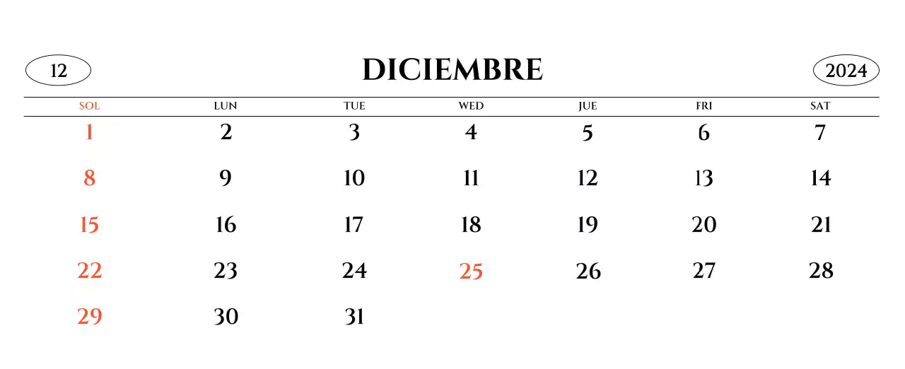Calendario de pared de estilo sencillo con concepto de fotografía de viajes emocional en blanco y negro