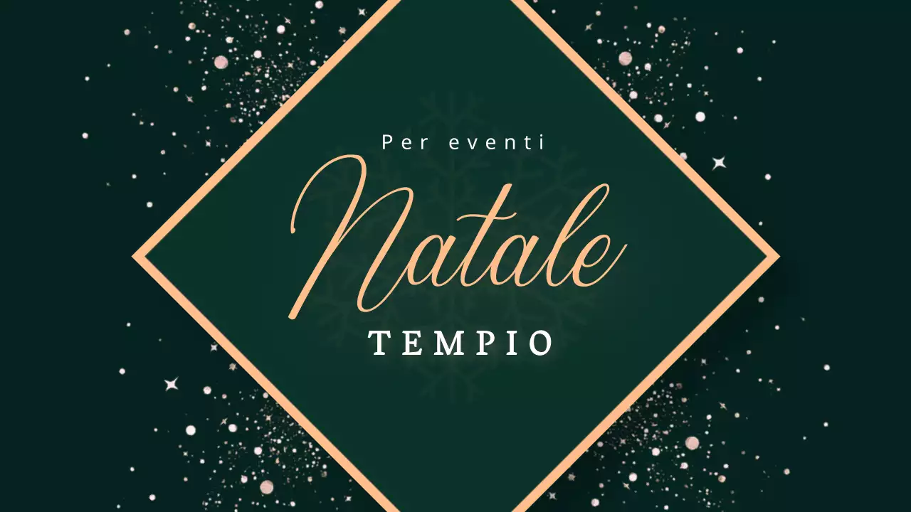 Presentazione del concetto di Natale di classe su sfondo kaki