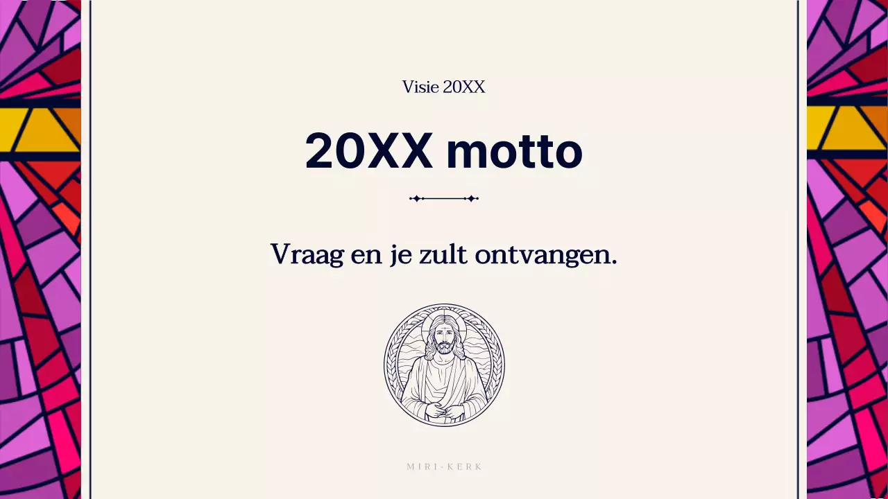 Een gids voor eenvoudige kerkdiensten in marineblauw en beige