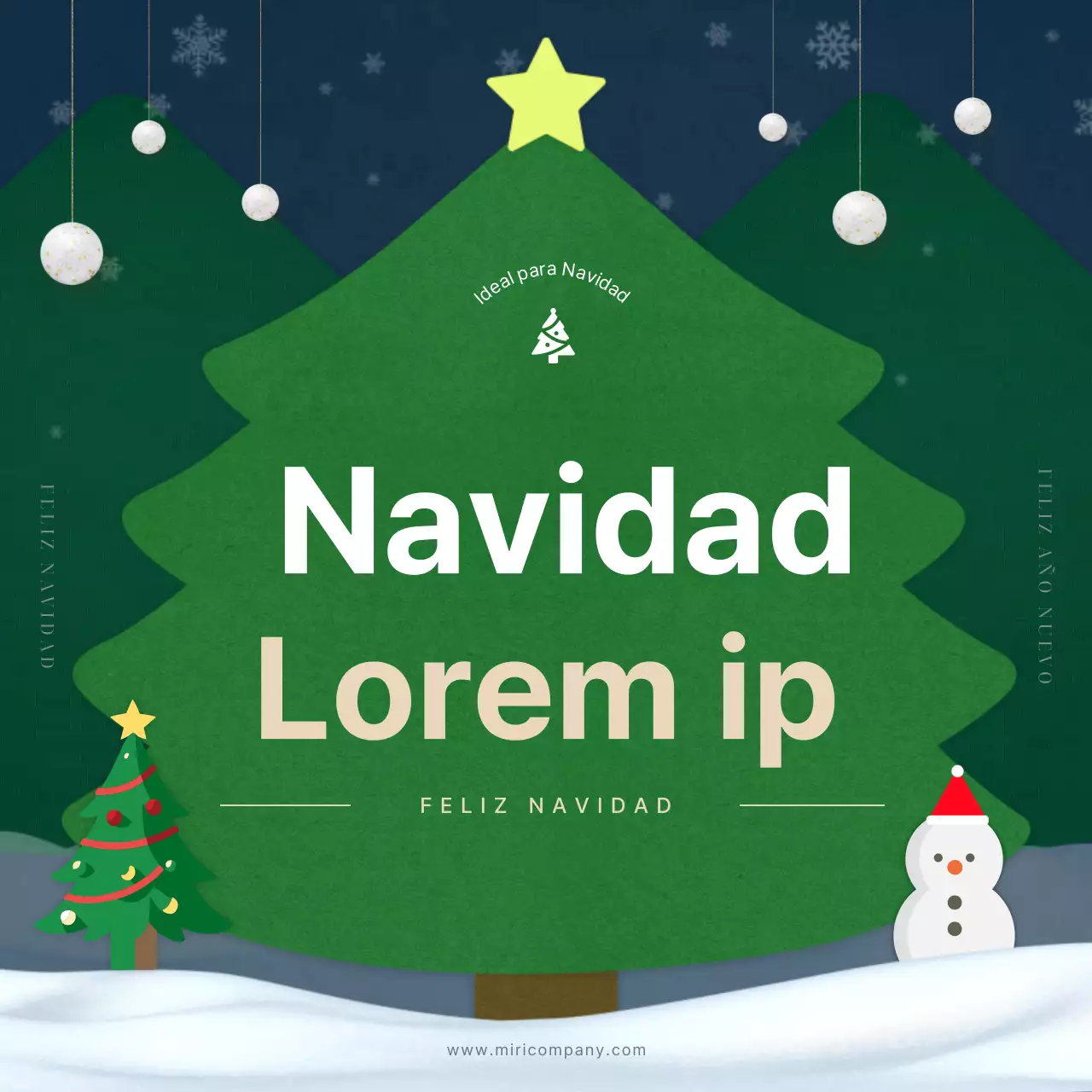 Introducción al boletín interno navideño rojo y verde