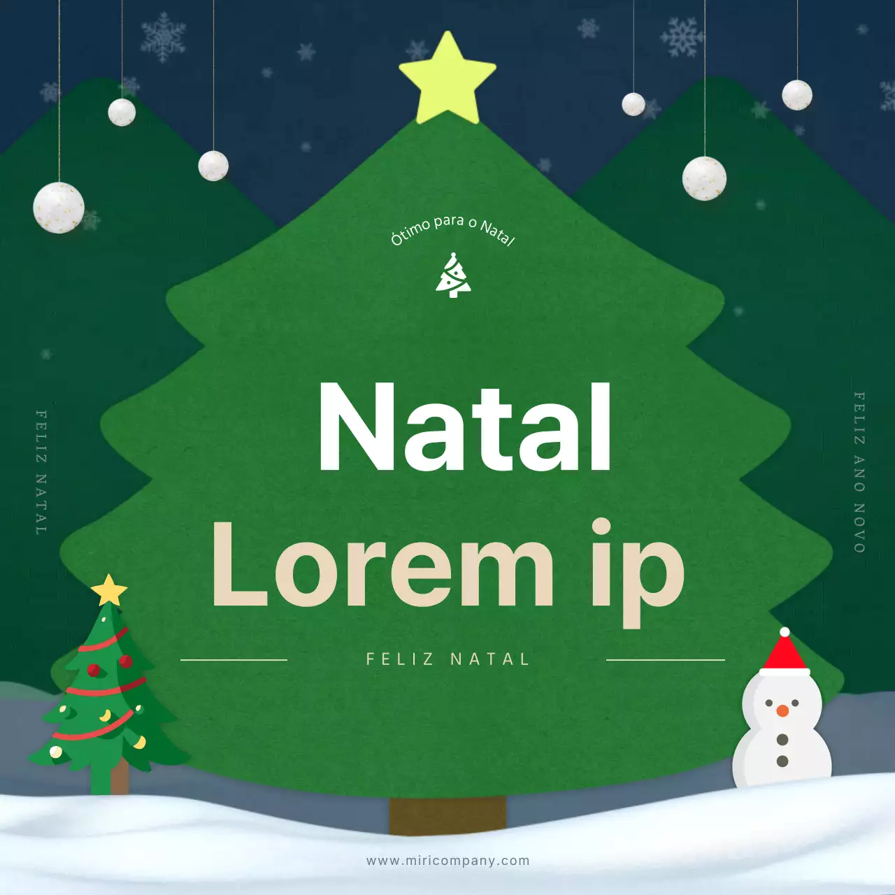 Introdução ao boletim interno de Natal vermelho e verde