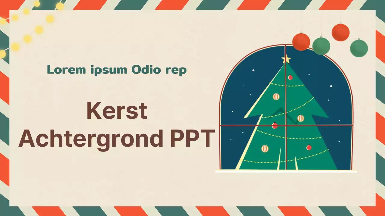 Vintage feestelijke ansichtkaart achtergrond in rood en groen