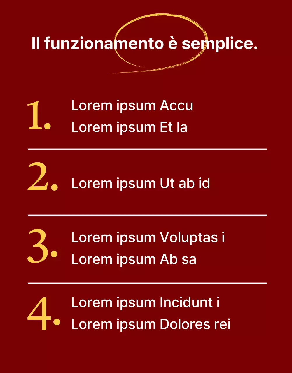 Rosso, semplice descrizione del prodotto elettronico